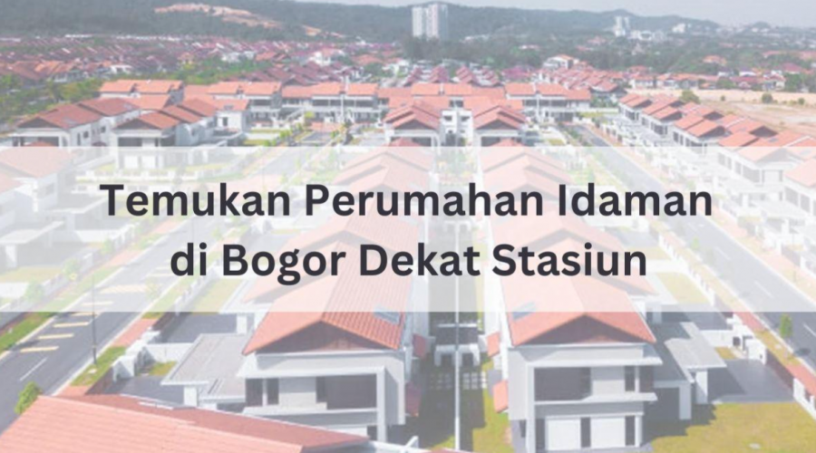 perumahan dekat stasiun bogor